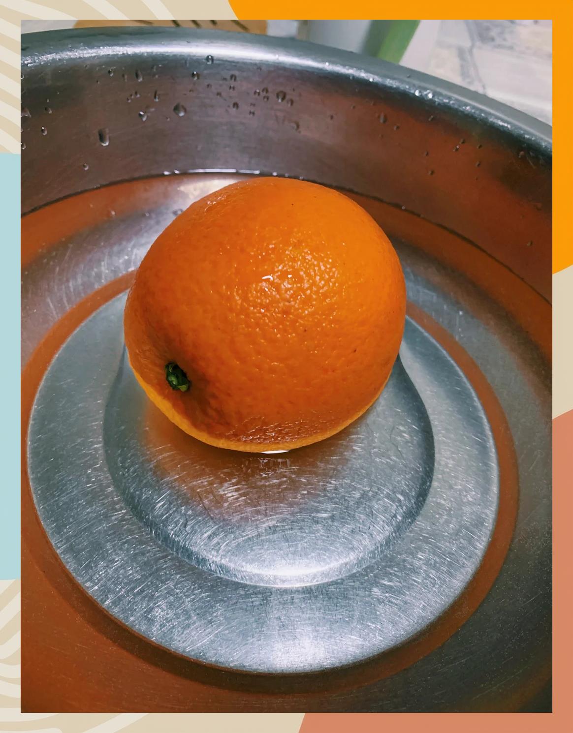 止咳良方蒸盐橙怎么做